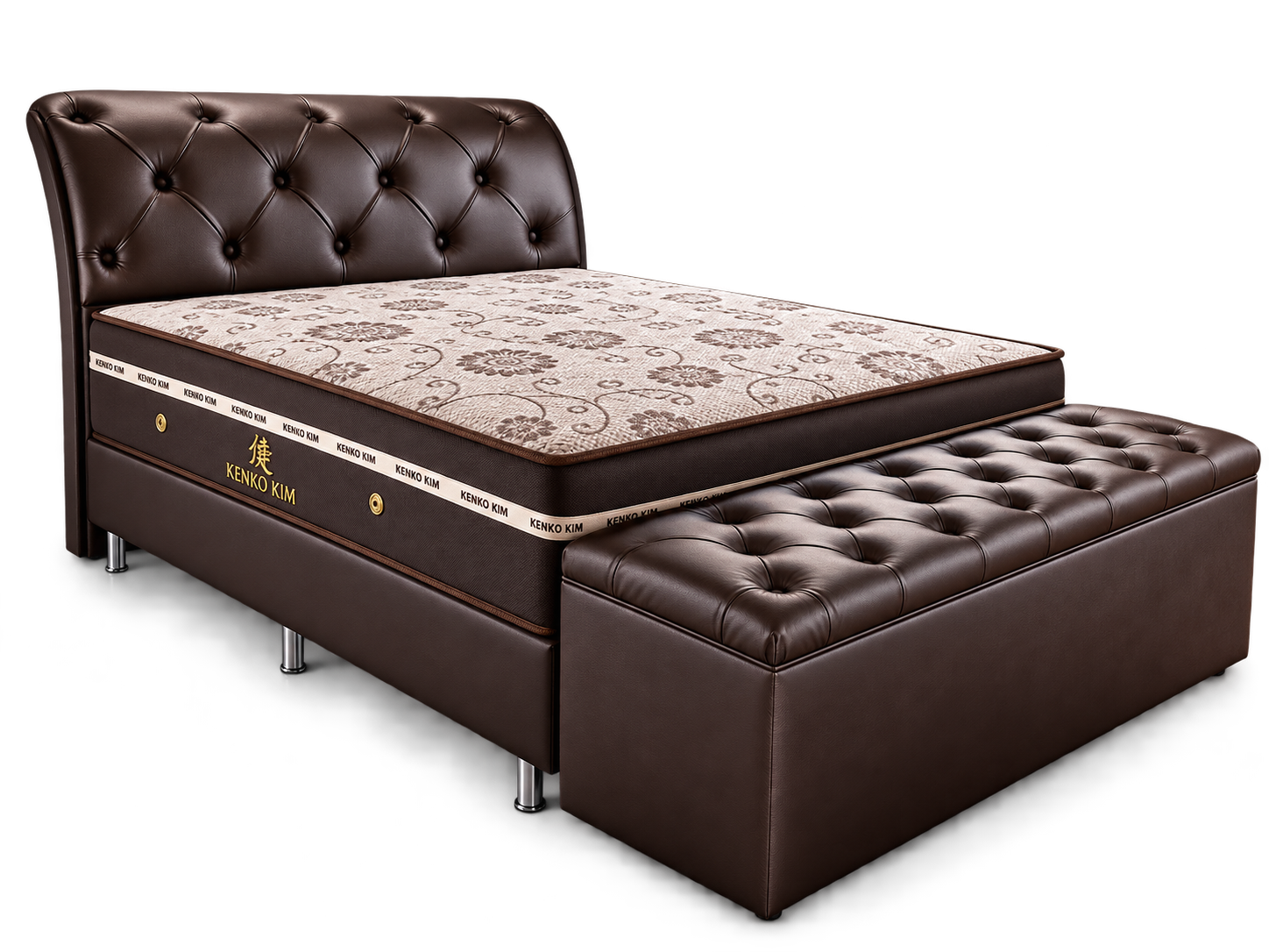 Conjunto Kenko Kim marrom