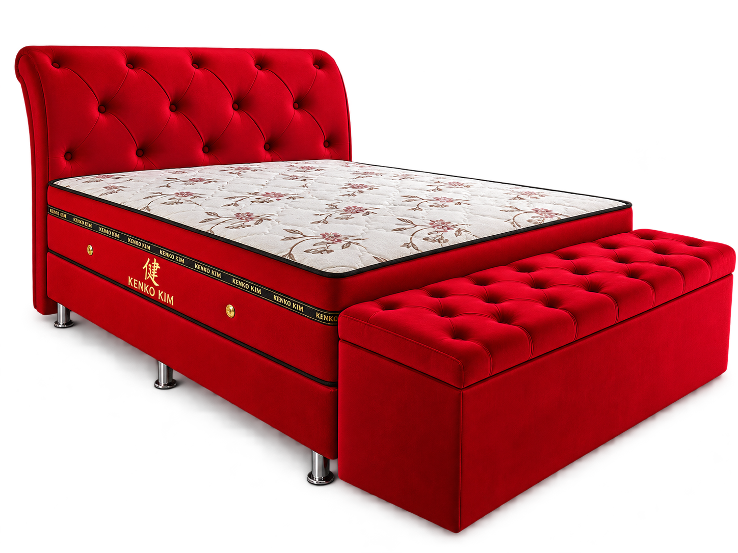 Conjunto Kenko Kim vermelho